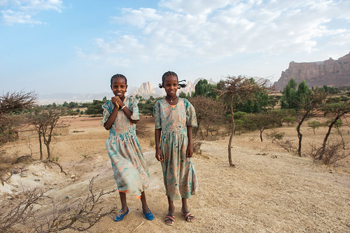 Sisters. Tigray. Ethiopia