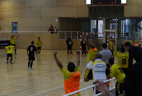 Semi-final of Andorran futsal cup: Casa Portugal v UE Extremenya.