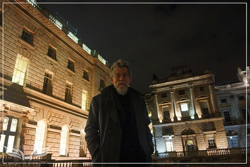 The Establishing Shot: JOHN HURT AT THE BEHIND THE MASK: ANDY GOTTS MBE PORTRAITS FOR BAFTA EXHIBITION AT SOMERSET HOUSE by Craig Grobler