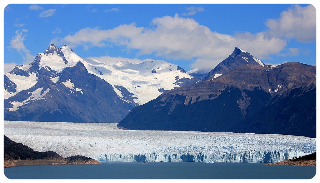 view of perito moreno glacier patagonia argentina