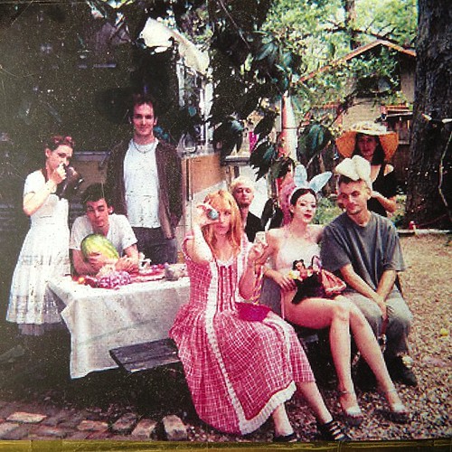 Easter in Fairyland circa 1998 (?) with Dame Darcy, Pandora Pumpkin, Black Jack Shellac, Brett Caraway, Kyle, Dougie & Misket. Still the best Easter egg hunt ever! Immortalized in Meatcake #11 or #13 (can't remember!)