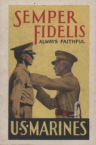 Marine Corps Recruiting Booklet, 1940