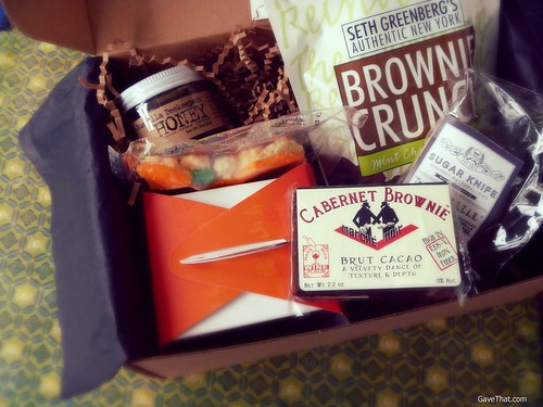 Orange Glad Sweets Box Gift Find and Review on the blog Gave That