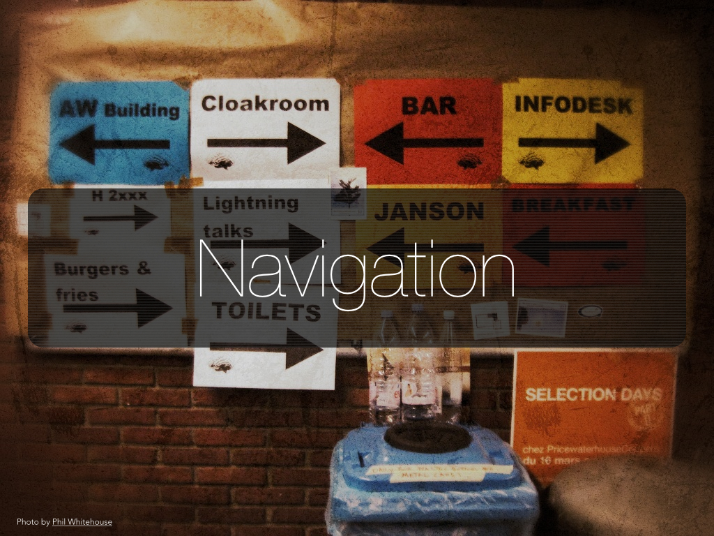 Navigationのスライド画像