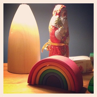 Father Christmas brought a rainbow for a rainbow xxx