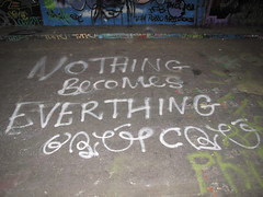 Nothing becomes everything