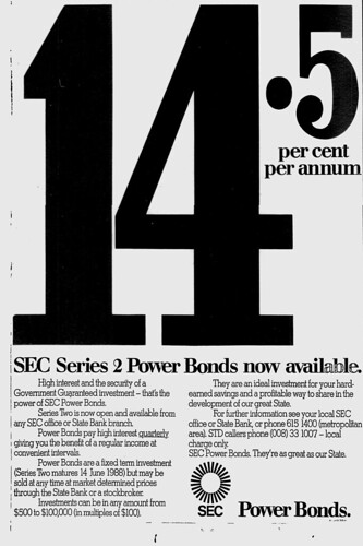 "14.5% p.a. - SEC Series 2 Power Bonds now available"