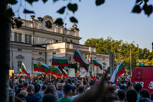Protests in Sofia, Bulgaria - 16.06.2013