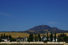 			Klaus Naujok posted a photo:	South/west view of Mt. Diablo and its foot hills from the Black Diamond Middle School's football field.
