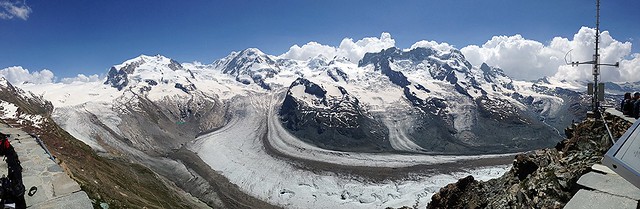Facing the giants@Gornergrat, Zermatt