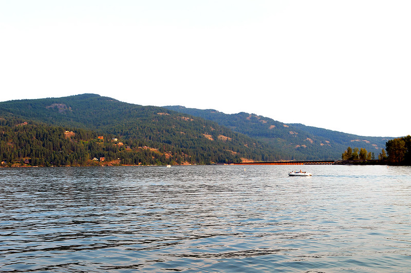 Lake Pend Oreille from Sandpoint Beach