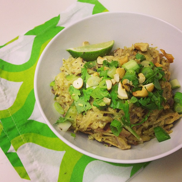 #Paleo Pad Thai. Takeout style food seemed apropos for a Friday. TGIF! #whole30
