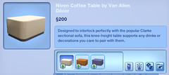 Niven Coffee Table by Van Allen