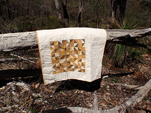 Toffee Shards quilt