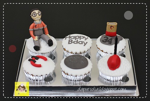 Cupcake Set for Ayah Iwan