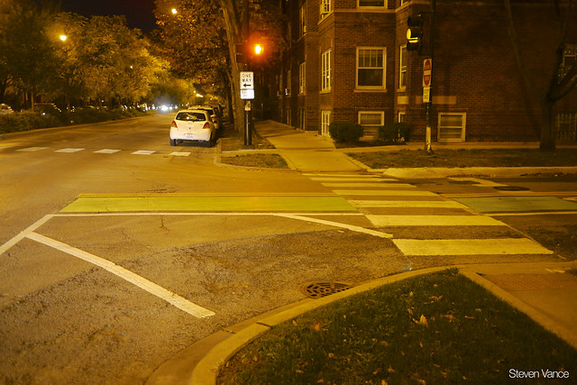 Green pavement at Ashland