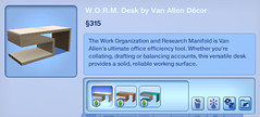 WORM Desk by Van Allen Decor