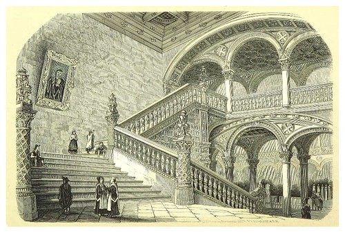 006-Escalera del hospital de Toledo-La Spagna, opera storica, artistica, pittoresca e monumentale..1850-51- British Library