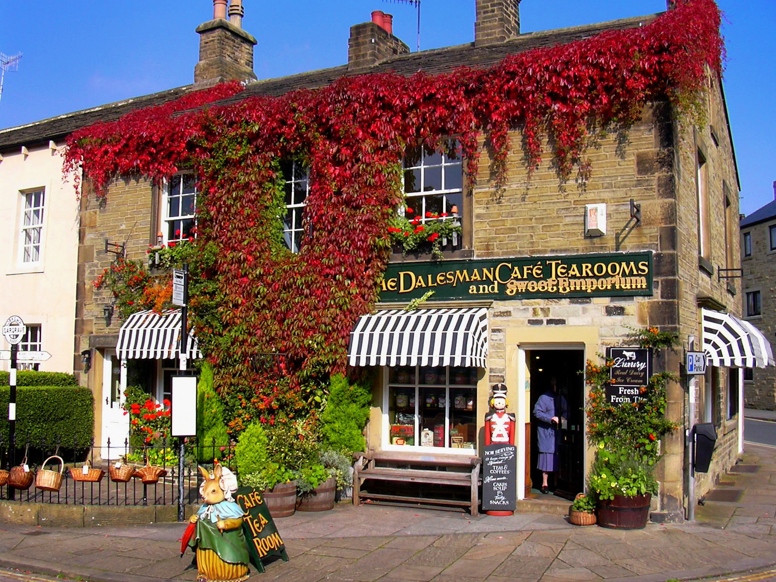 The Dalesman Cafe Gargrave on the outskirst of the Yorkshire Dales