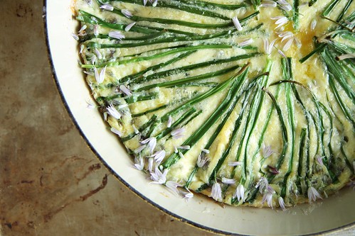 Chive and Brie Frittata
