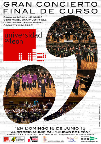 GRAN CONCIERTO FINAL DE CURSO JUVENTUDES MUSICALES UNIVERSIDAD DE LEÓN - DOMINGO 16 JUNIO´13 by juanluisgx