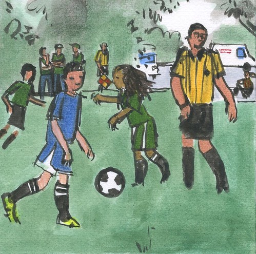 soccer game by Bricoleur's Daughter