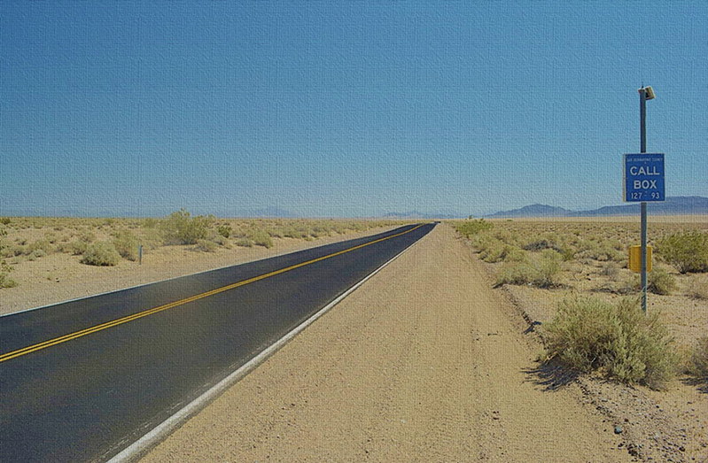 P2 - 荒漠中的HWY-127公路
