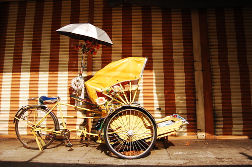Rickshaw in Penang Malaysia