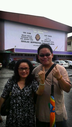 5th of May, 2013. 13th Malaysian General Elections. Mom and I cast our votes