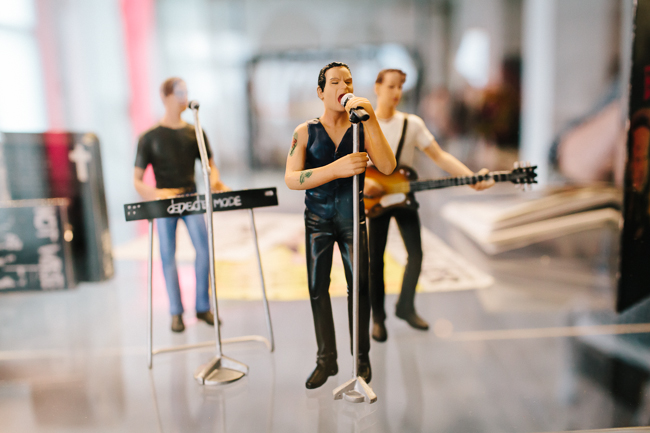 Depeche Mode Fan Exhibition figurines