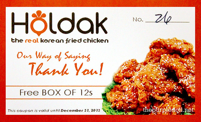 Holdak Chicken Gift Card Box of 12