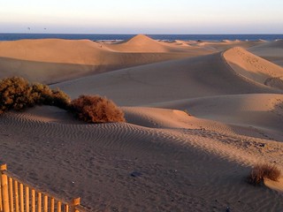 Gran Canaria - Maspalomas Dunes at Sunset
