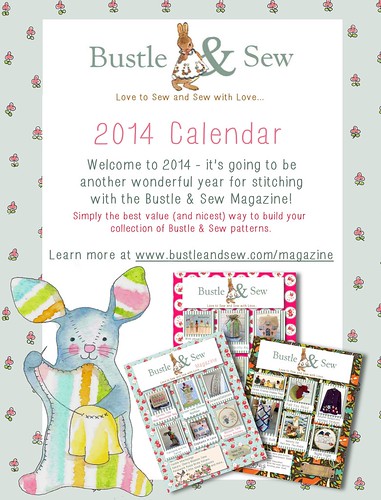 Bustle & Sew 2014 Calendar