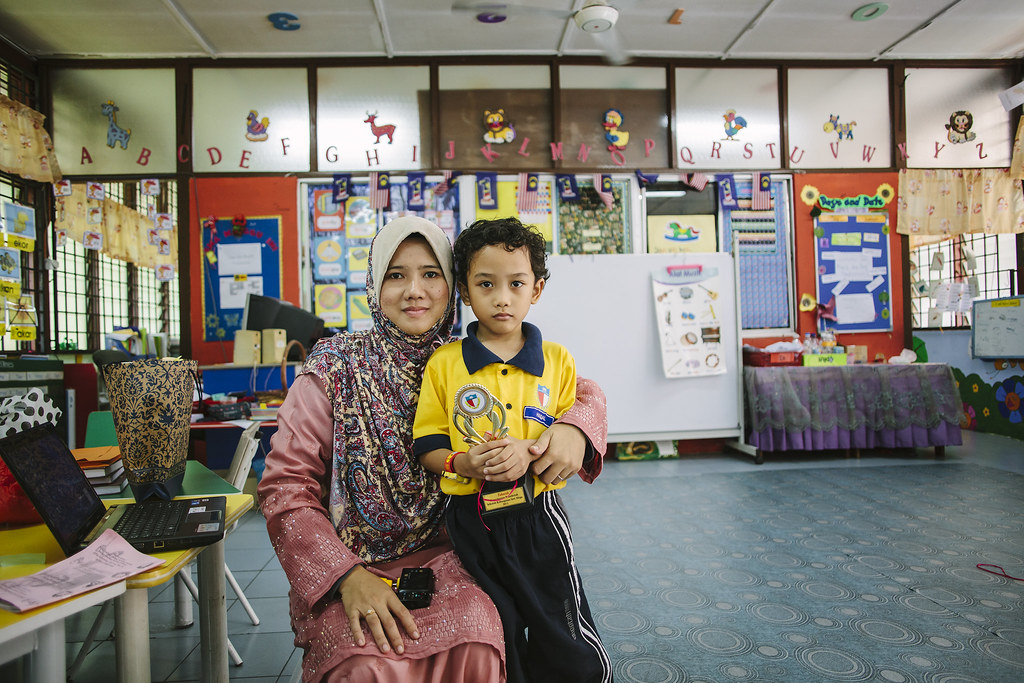 Mother and Son | HaiQal Preschool