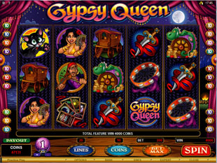Gypsy Queen Free Spins Win