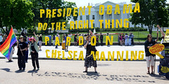 Pardon Chelsea Manning DC Rally 2014