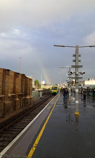 Rainbow on platform 9