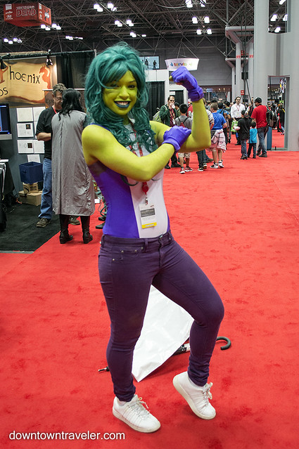 NY Comic Con Womens Costume She Hulk