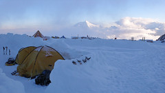 Nasze namioty w obozie 4600m (14000ft camp)