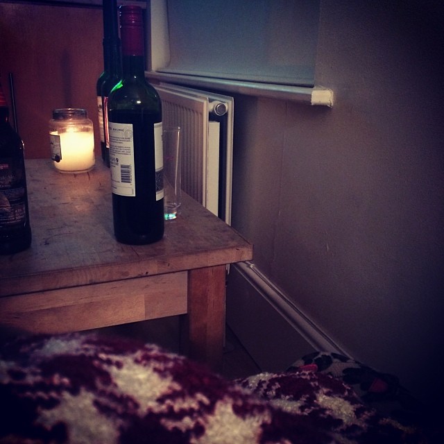 Wine. Rugby. Slippers. Throw. #sorted