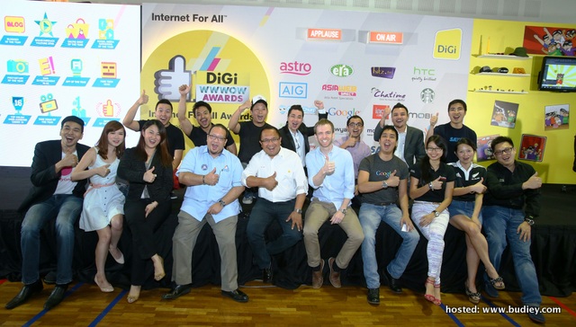 DiGi WWWOW Internet For All Awards 2013