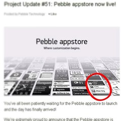 #pebble AppStore is live and my app is on the email notification! It's called Weather. Check it out and let me know what you think.
