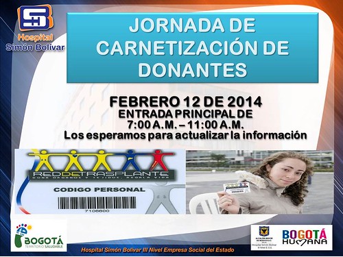 Jornada Carnetizacion Donantes 20140212
