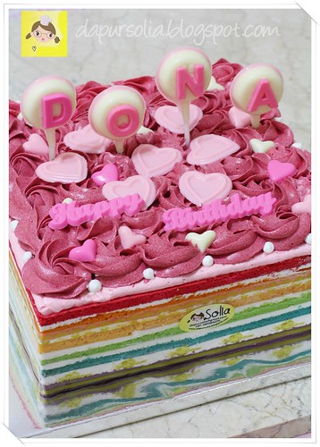 Rainbow Cake Special