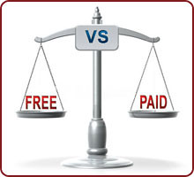 Differences between free and paid blog sites