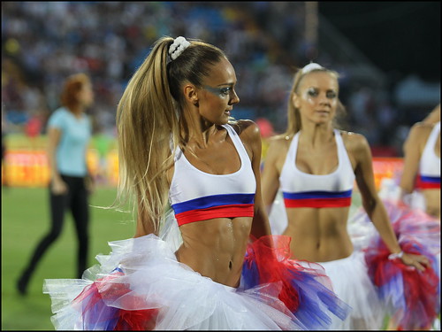 Russian Cheerleaders by Kate_Lokteva