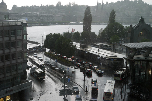 A Rainy Hour in Lucerne