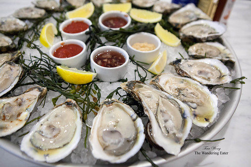 Platter of Blue Point Oysters