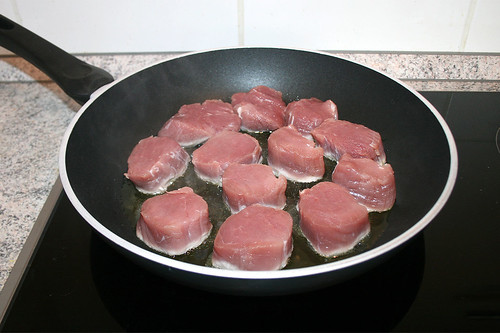 19 - Schweinefilet anbraten / Roast pork filet