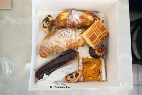 Our box of pastries to go